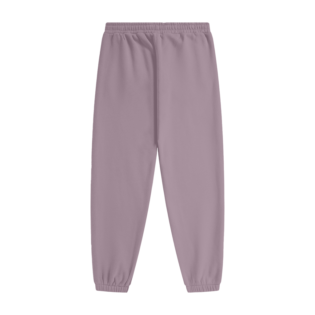 Unisex Heavyweight Regular Fit Fleece Joggers - Push Thru It Tri-Color Print