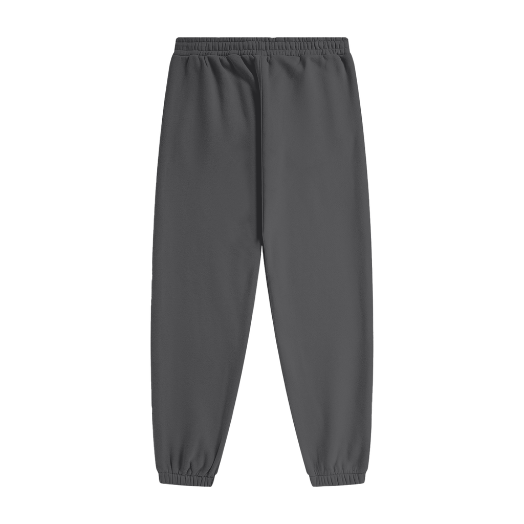 Unisex Heavyweight Regular Fit Fleece Joggers - Push Thru It Tri-Color Print