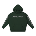 Boxy Heavyweight Drop-Shoulder Cotton-Blend Hoodie - PTI Grow Through The Struggle All Over Sleeve Print