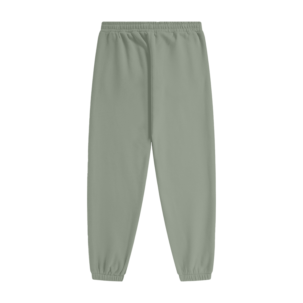Unisex Heavyweight Regular Fit Fleece Joggers - Push Thru It Tri-Color Print
