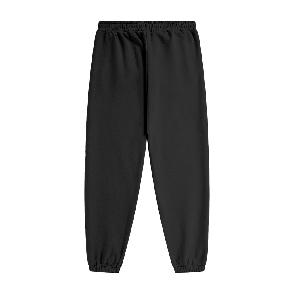 Unisex Heavyweight Regular Fit Fleece Joggers - Push Thru It Tri-Color Print